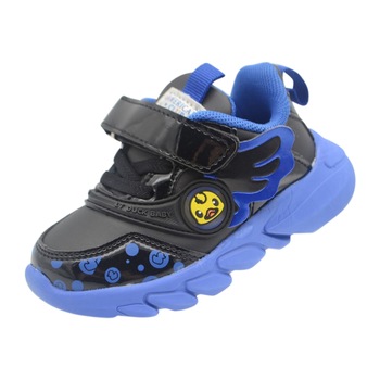 Pantofi sport pentru baieti American Club BD16/21N-26, Negru 61816 Pantofi sport pentru baieti American Club BD16/21N-26, Negru 61816