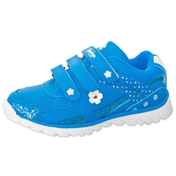 Pantofi sport pentru fete American Club CA51-03815-27, Albastru 225 Pantofi sport pentru fete American Club CA51-03815-27, Albastru 225