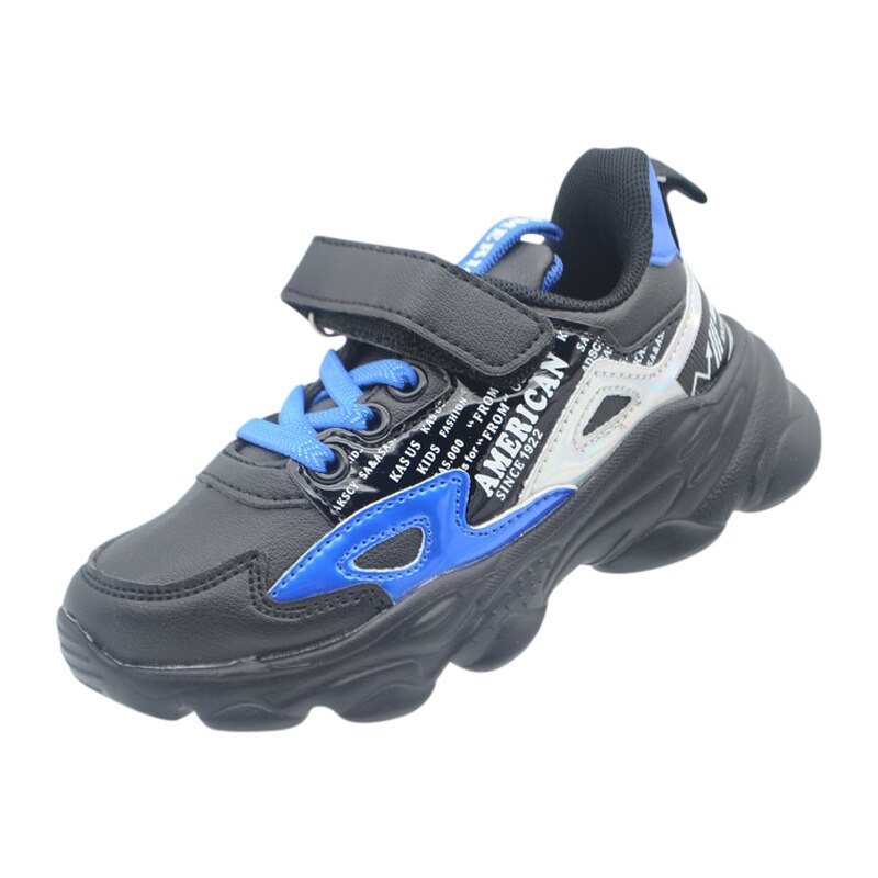 Pantofi sport pentru baieti American Club BD04/21A-31, Negru 61776