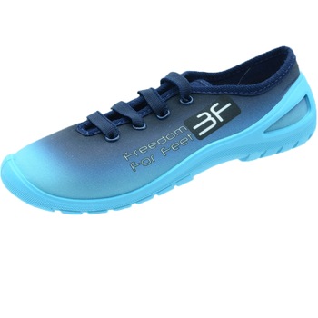 Tenisi din panza pentru baieti 3F F3-2-35, Albastru 27297 Tenisi din panza pentru baieti 3F F3-2-35, Albastru 27297
