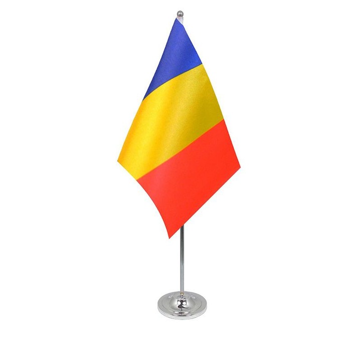 Stegulet Romania 15x21cm cu suport pentru birou cromat