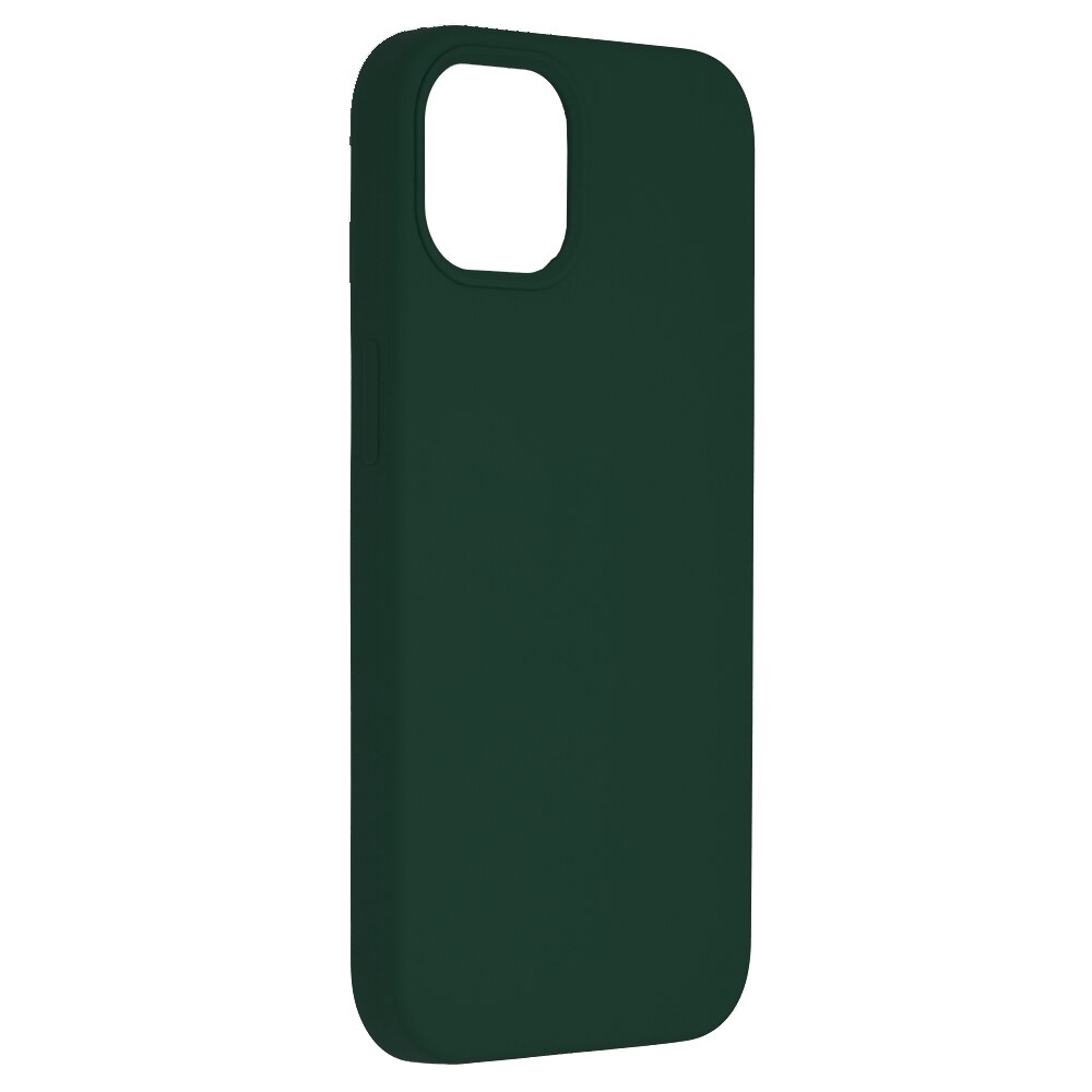 Husa de protectie din silicon pentru iPhone 13 Pro Max, Verde inchis, KOF-BBL3383