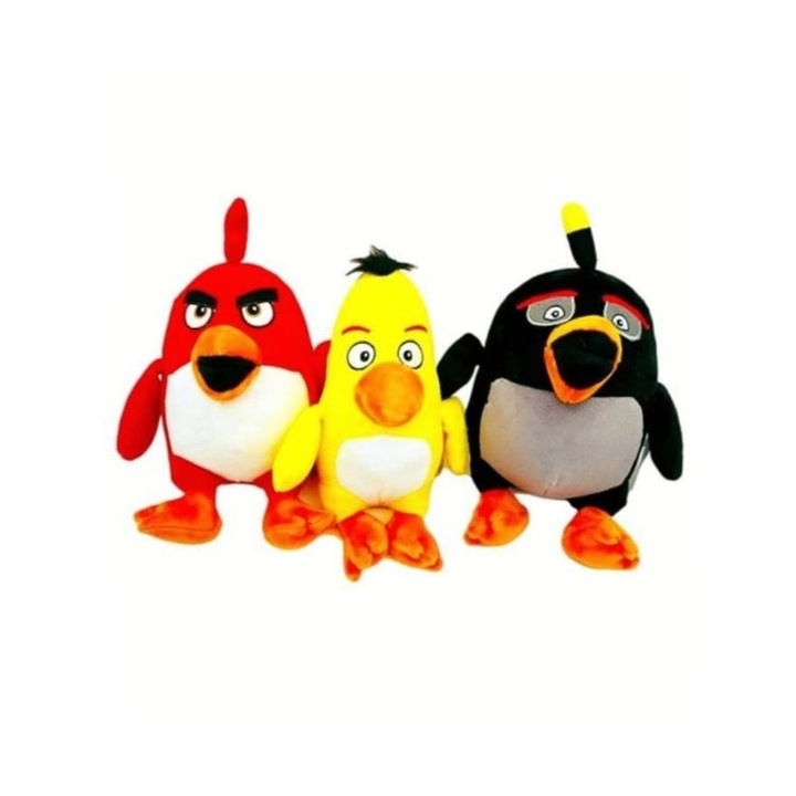 Set 3 de plus , Angry Birds , 25 cm
