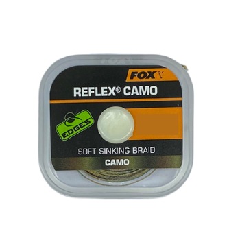 Banda verde, FOX Reflex Camo Soft Sinking Braid 20m Banda verde, FOX Reflex Camo Soft Sinking Braid 20m
