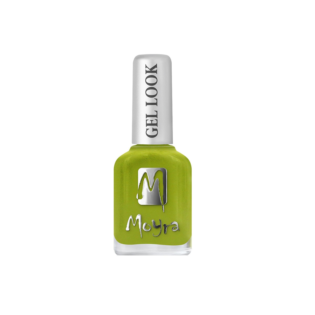 Lac de unghii Moyra Gel Look 12ml 1039 Verde-Galben
