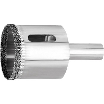 Carota diamantata argintata prin galvanizare, 12 x67 mm, coada triunghiulara, 2 buc Carota diamantata argintata prin galvanizare, 12 x67 mm, coada triunghiulara, 2 buc