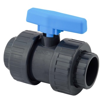 Robinet cu bila cu olandezi din PVC-U d 50mm Robinet cu bila cu olandezi din PVC-U d 50mm
