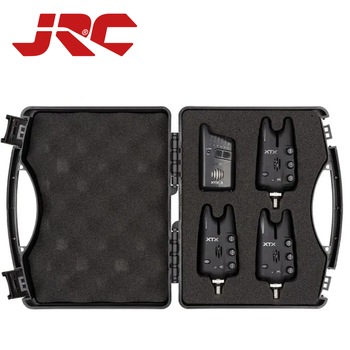 Set radare pentru pescuit, negru, JRC Radar XTX 3 + 1 Set Bite Alarm Set radare pentru pescuit, negru, JRC Radar XTX 3 + 1 Set Bite Alarm