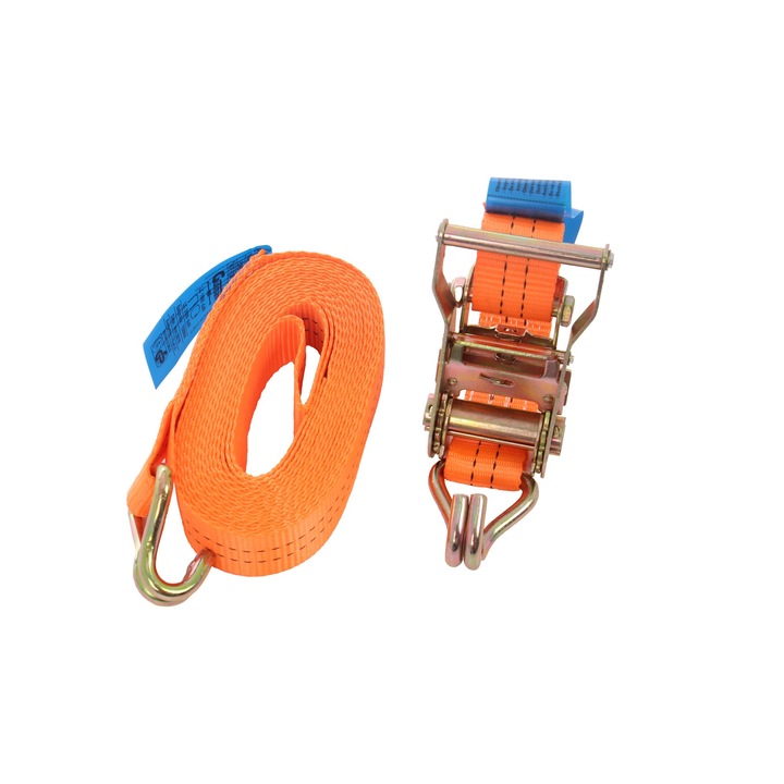 Chinga de ancorare ART cu carlige la ambele capete si clichet, forta admisibila de tensionare 2000 daN ,lungime 6 metri