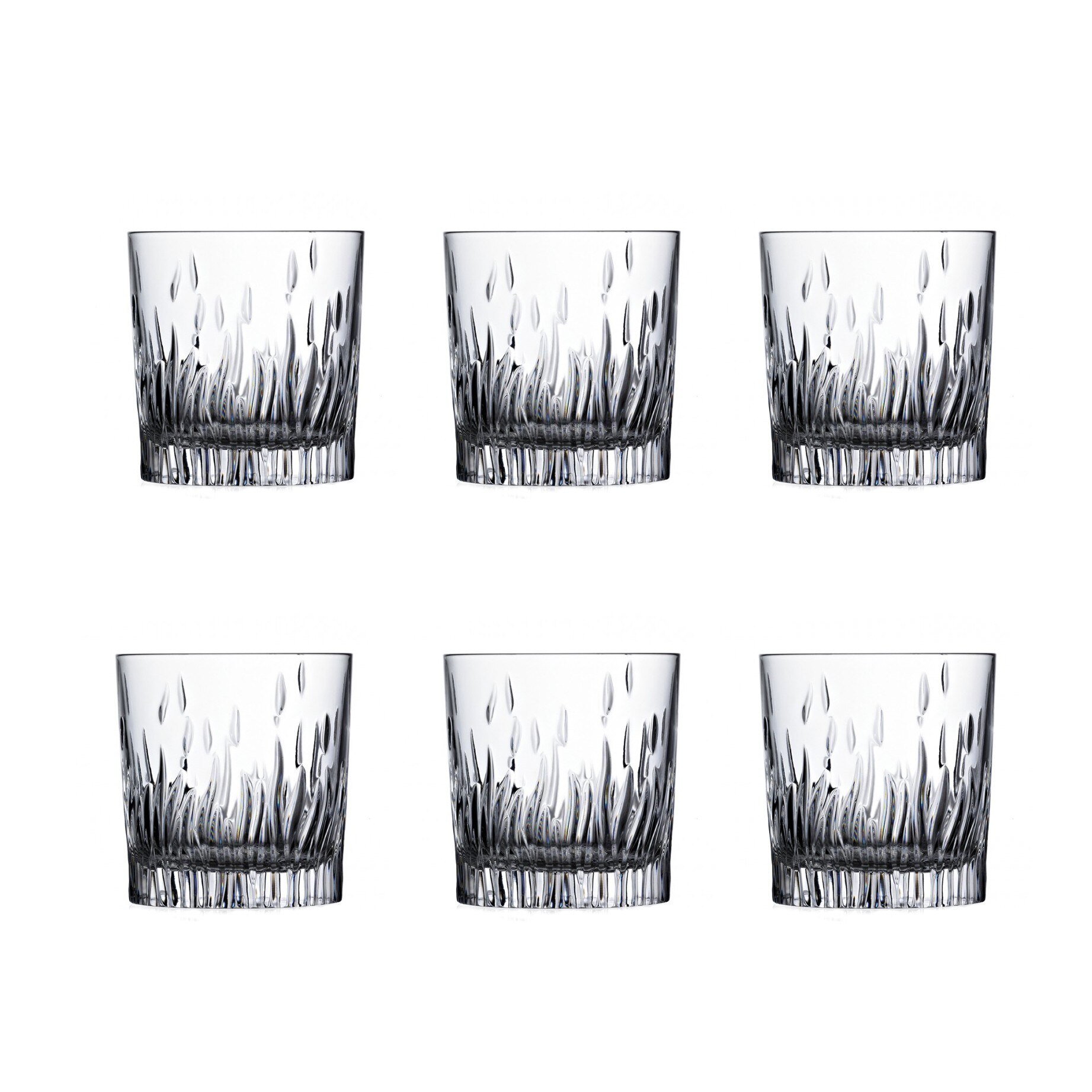Set 6 Pahare FIRE of Rcr Crystal, 247ml