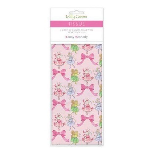 Hartie de impachetat - Ballerina & Bow