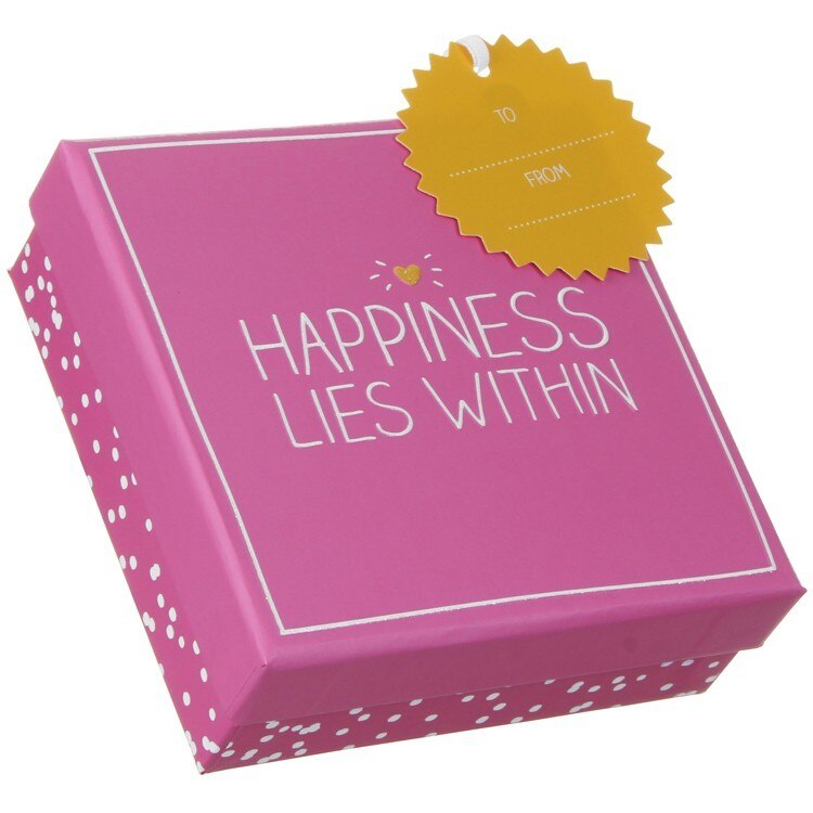 Cutie pentru cadou - Happy Jackson Happiness Lies Within Small
