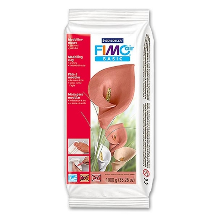 Глина Staedtler Fimo Air basic 8101, 1 kg, теракот