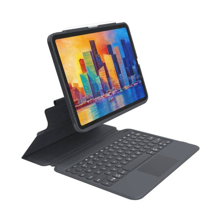 Клавиатура ZAGG Keyboard, Pro Keys with Trackpad, Apple iPad Air 10.9, iPad Pro 11inch, Black/Gray, UK