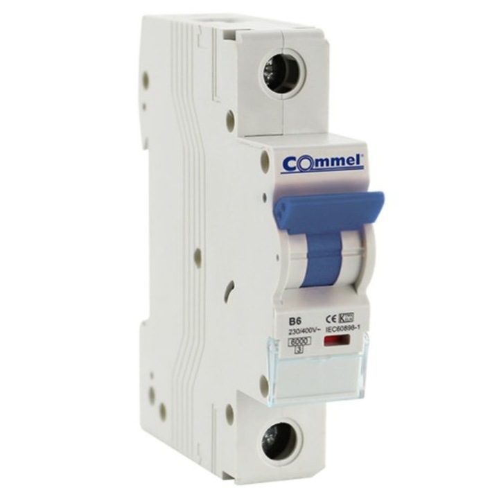 Automata biztosíték, 16A, B, Commel, 524446