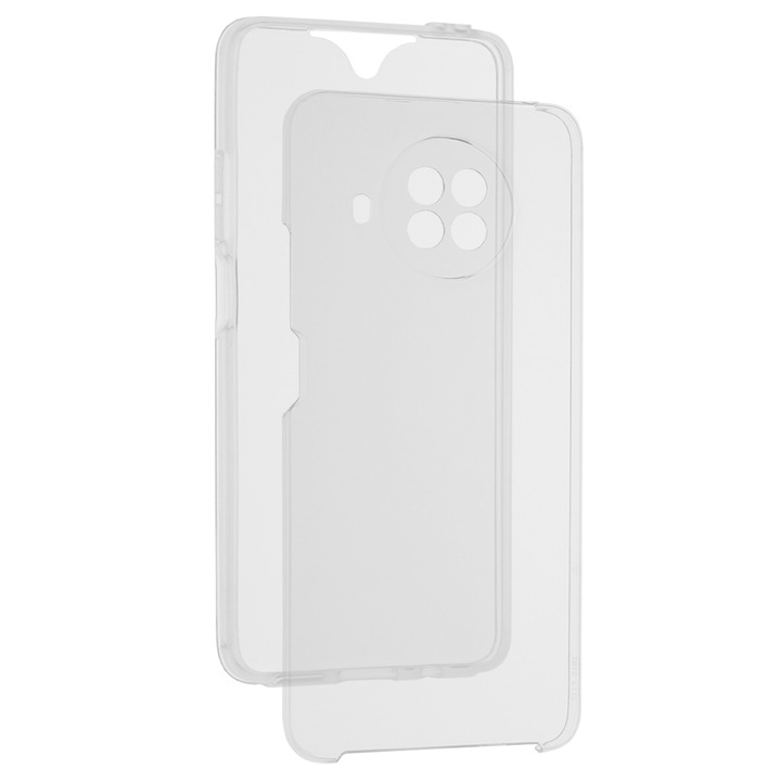 Калъф за телефон за Xiaomi Mi 10T Lite 5G, Nvisible 360, Techsuit, прозрачен