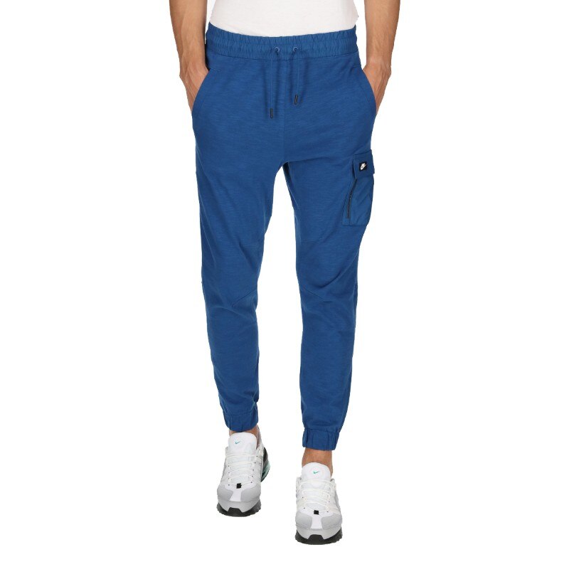 Pantaloni Nike Essentials DM4581-476, Barbati, Albastru