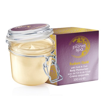 Unt de corp Planet SPA Radiant Gold, Avon, 200 ml Unt de corp Planet SPA Radiant Gold, Avon, 200 ml