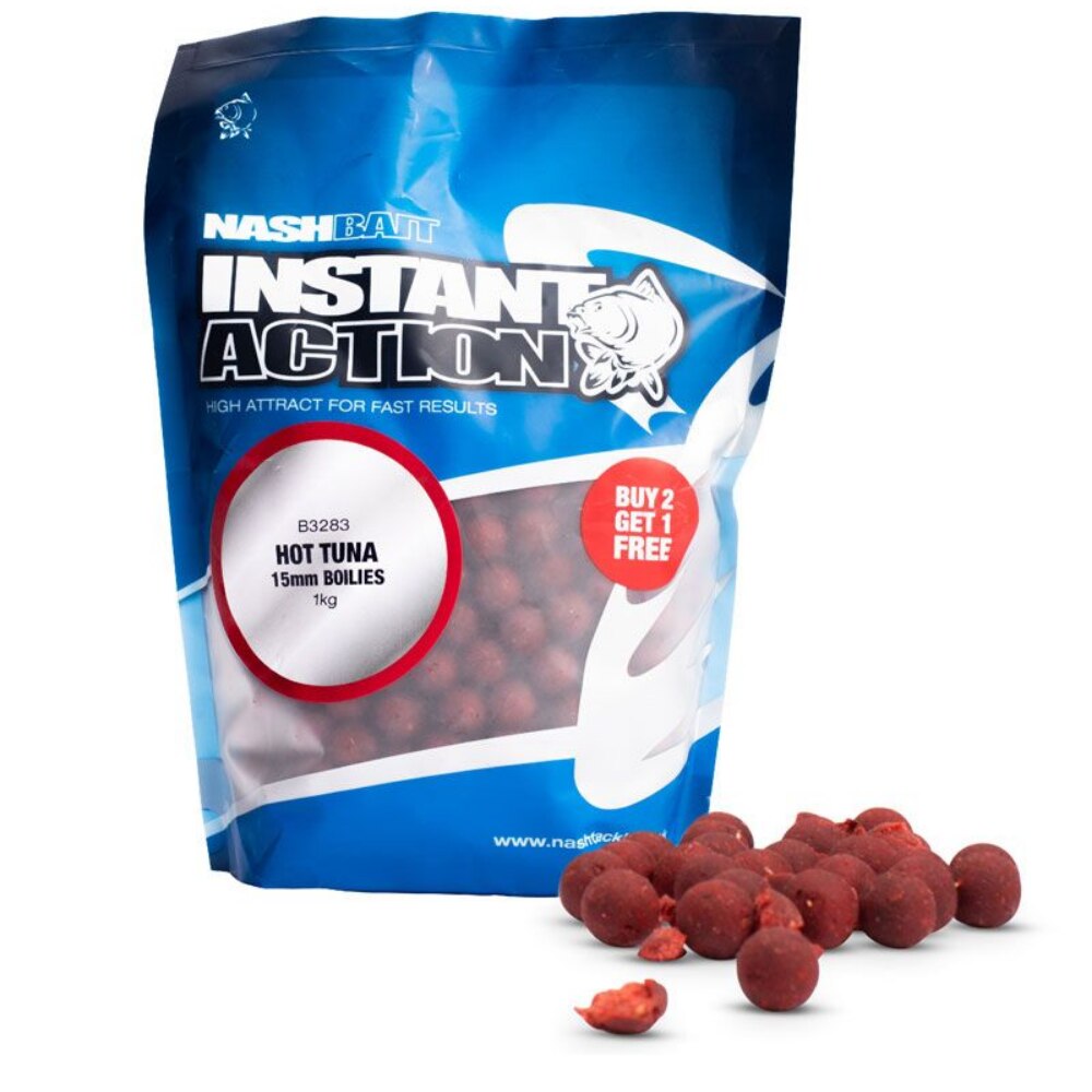 Boiles de ton fierbinte NASH Carp Fishing