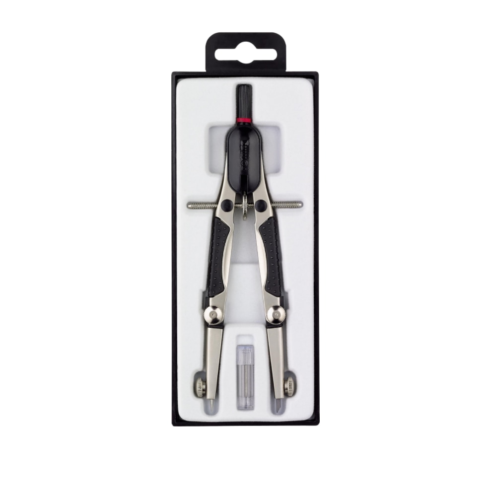Compas Compact Rapid Adjustment, Rotring, Negru