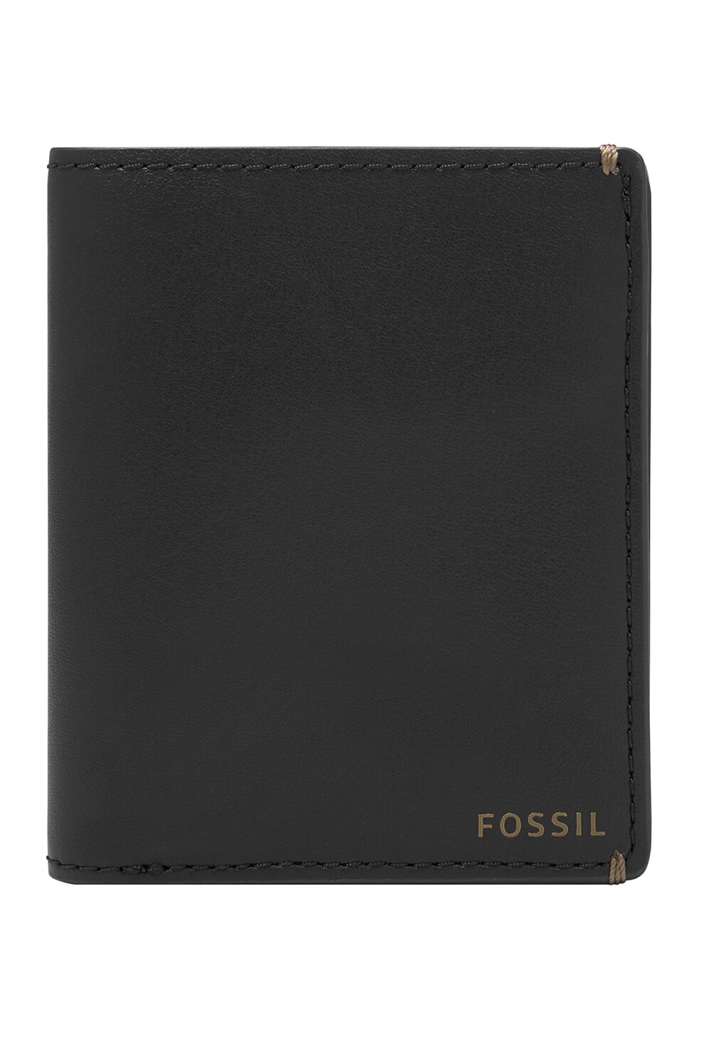 Fossil, Portofel pliabil din piele Joshua, Negru