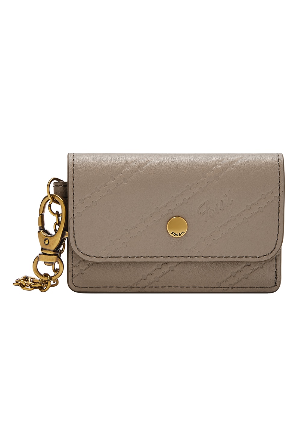 Fossil, Portcart cu clapa Valerie, Maro taupe deschis