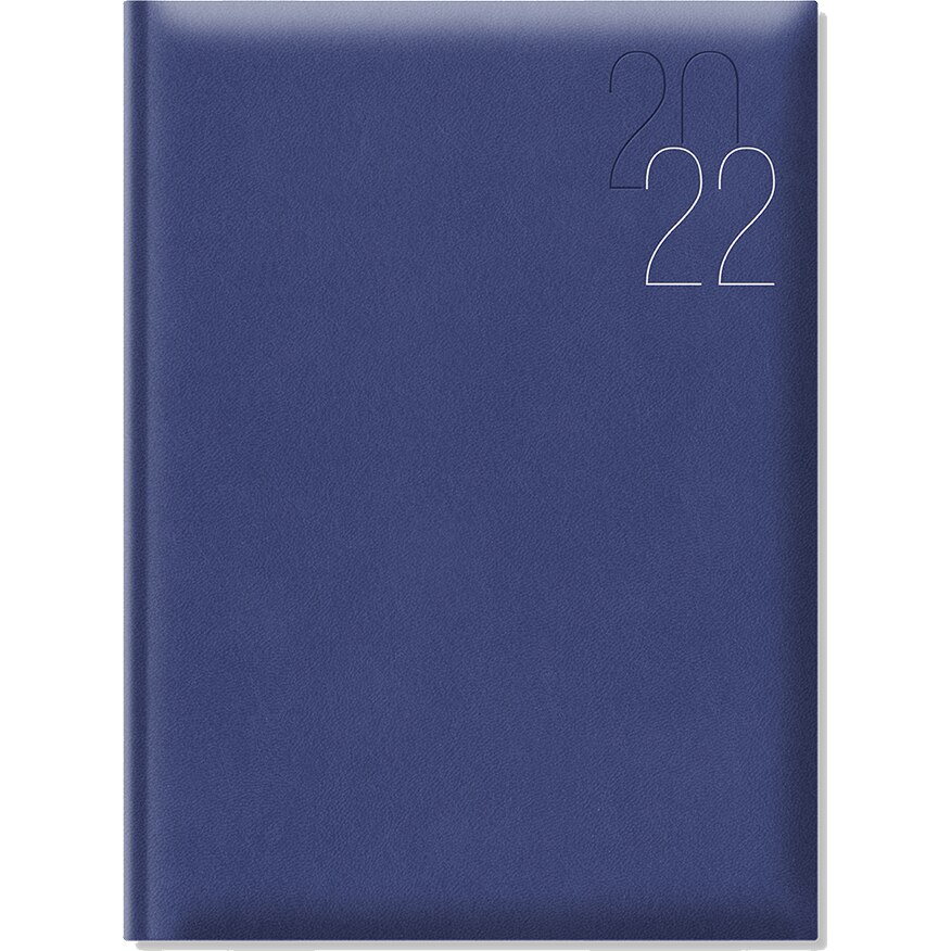 Agenda Artilux A4 datata hartie ivory coperta albastru