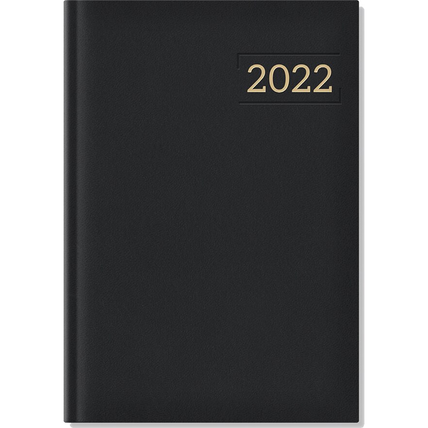 Agenda Artilux A5 datata hartie ivory coperta negru