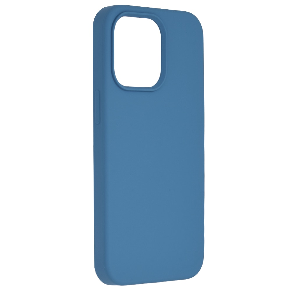 Husa de protectie din silicon pentru iPhone 13, Albastru denim, KOF-BBL3377