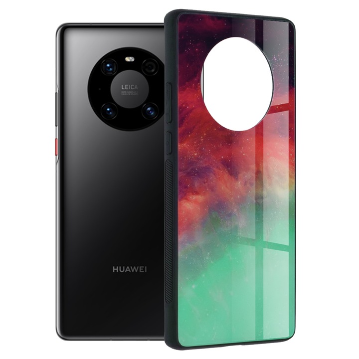 Калъф, съвместим с Huawei Mate 40 Pro, Military-Grade Drop Protection, N857, Premium Lexgard, Fiery Ocean