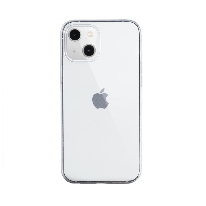 Kiváló minőségű szilikon tok, kompatibilis iPhone 13-mal, vékony, átlátszó szilikonból, PlanetPhone