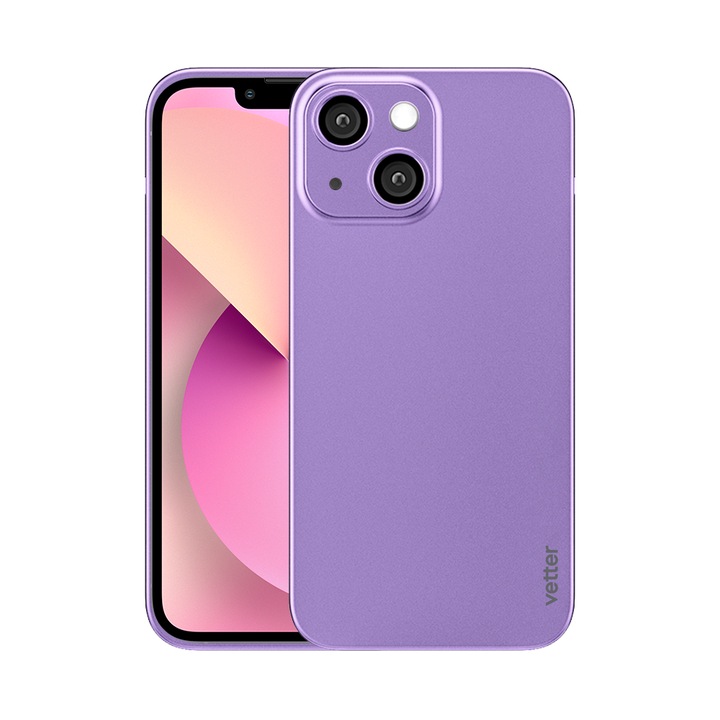 Husa pentru iPhone 13 Vetter clip on ultra thin air series purple