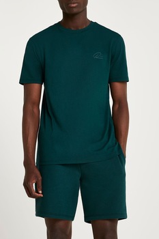 River Island, Set de tricou si pantaloni scurti - 2 piese, Verde englez River Island, Set de tricou si pantaloni scurti - 2 piese, Verde englez