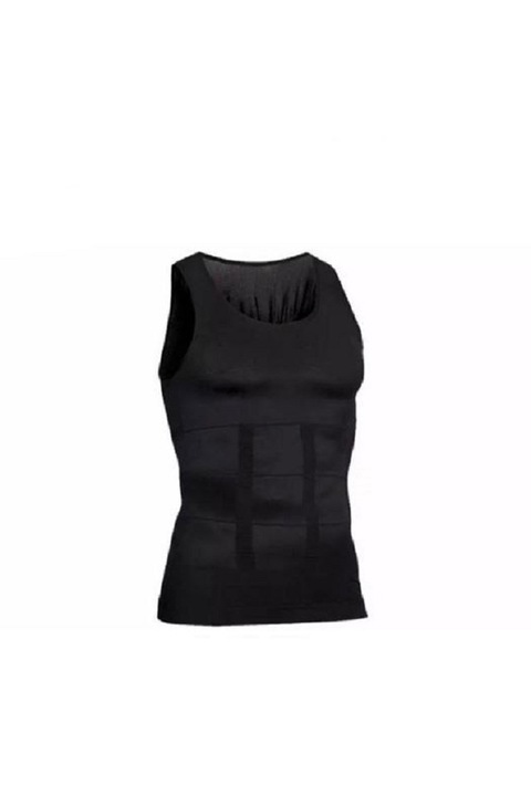 Мъжки потник SIKS, отслабващ, черен, размер XXL