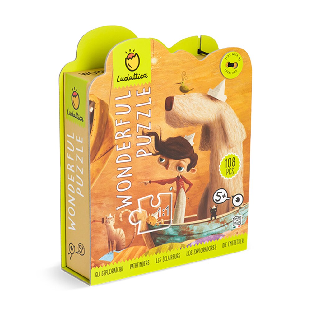 Puzzle 35 x 50 cm, Ludattica, Cautarea Drumului