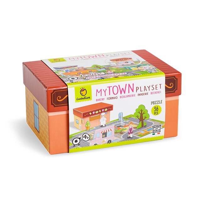 Puzzle 3D My Town, Ludattica, Brutaria