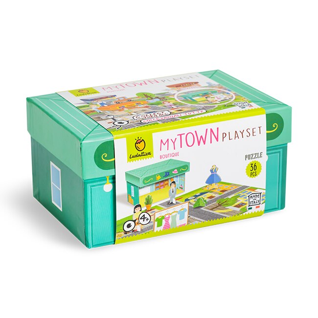 Puzzle 3D My Town, Ludattica, Magazinul