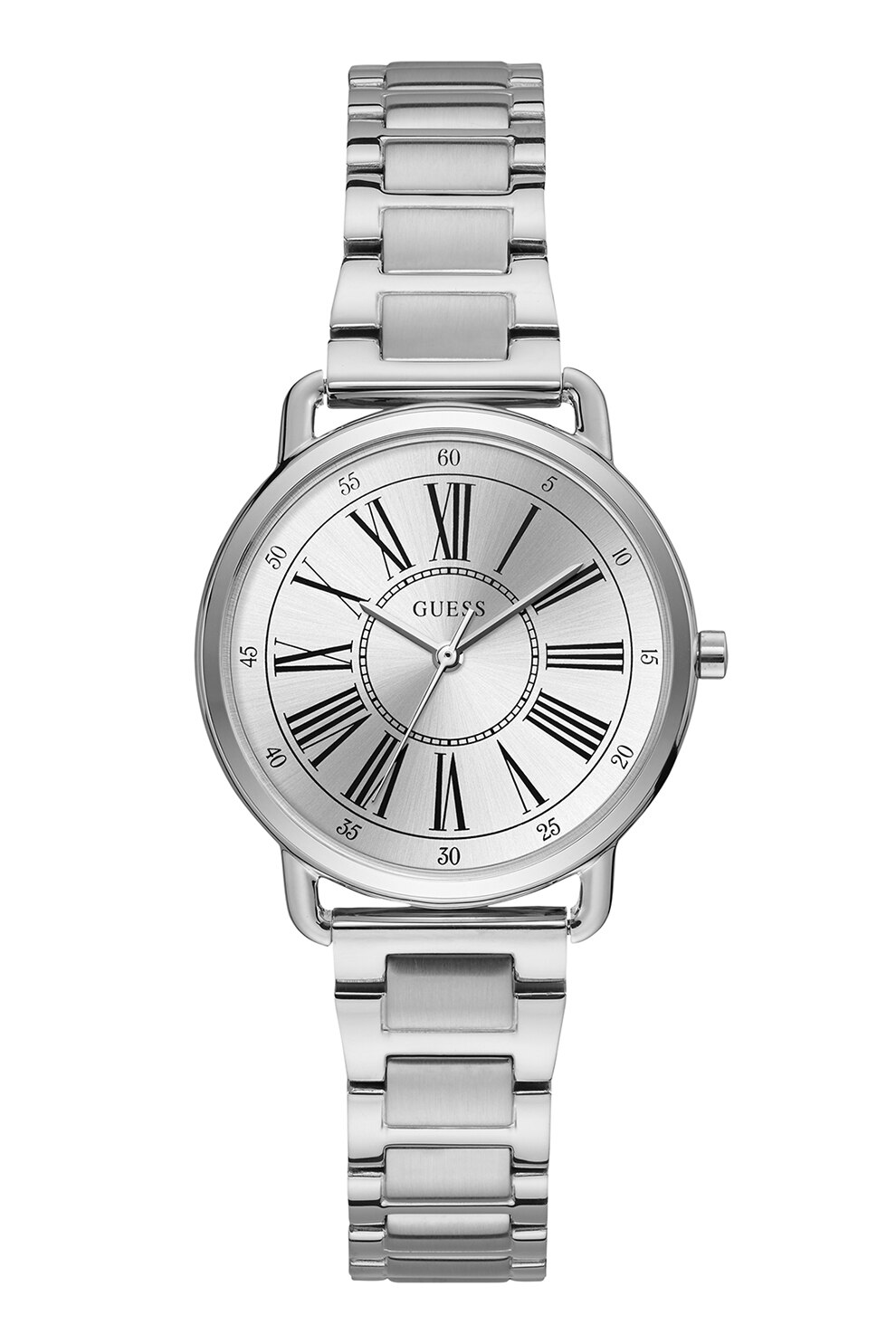 Guess, Ceas de otel inoxidabil, Argintiu
