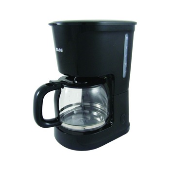 Cafetiera, 1000 W, 1.5 l, capacitate 12 cesti, filtru detasabil si lavabil, functie mentinere cald, negru Cafetiera, 1000 W, 1.5 l, capacitate 12 cesti, filtru detasabil si lavabil, functie mentinere cald, negru