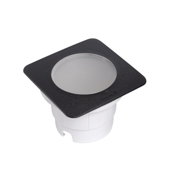 Lampa de exterior Fumagalli CECI 160 SQUARE LED 10W GX53 neagra