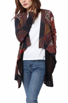 Cardigan Dama, Desigual-Lendra, Multicolor, M Cardigan Dama, Desigual-Lendra, Multicolor, M