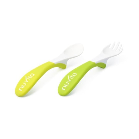 Nuvita EasyEating Set 2 Cucchiaini Termosensibili - Cambia Colore Se La Pappa è Troppo Calda Per Il Bambino - Foto 3