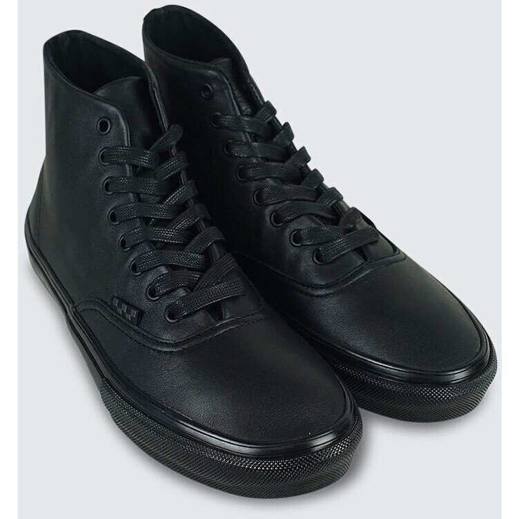 vans authentic hi leather