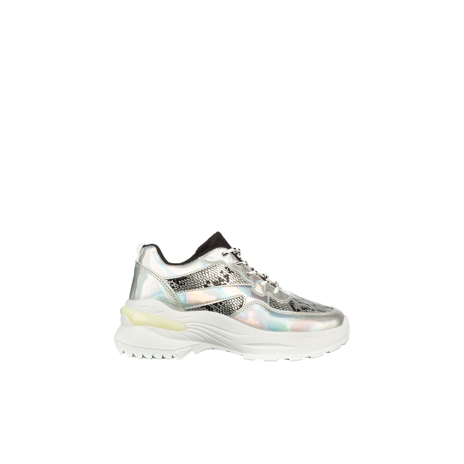 Pantofi sport dama Garli, Argintiu