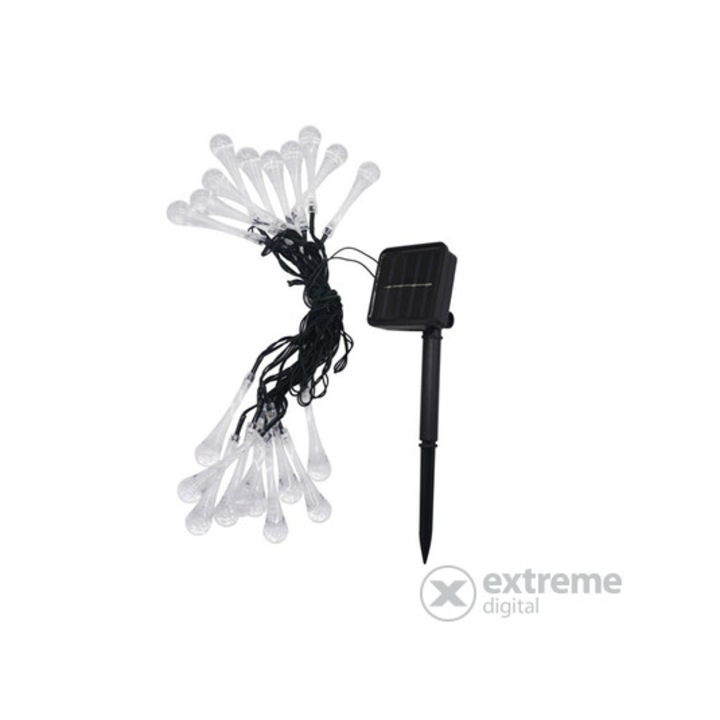 Iris DL-020CW-SL-20LED szolár LED dekorációs fényfüzér