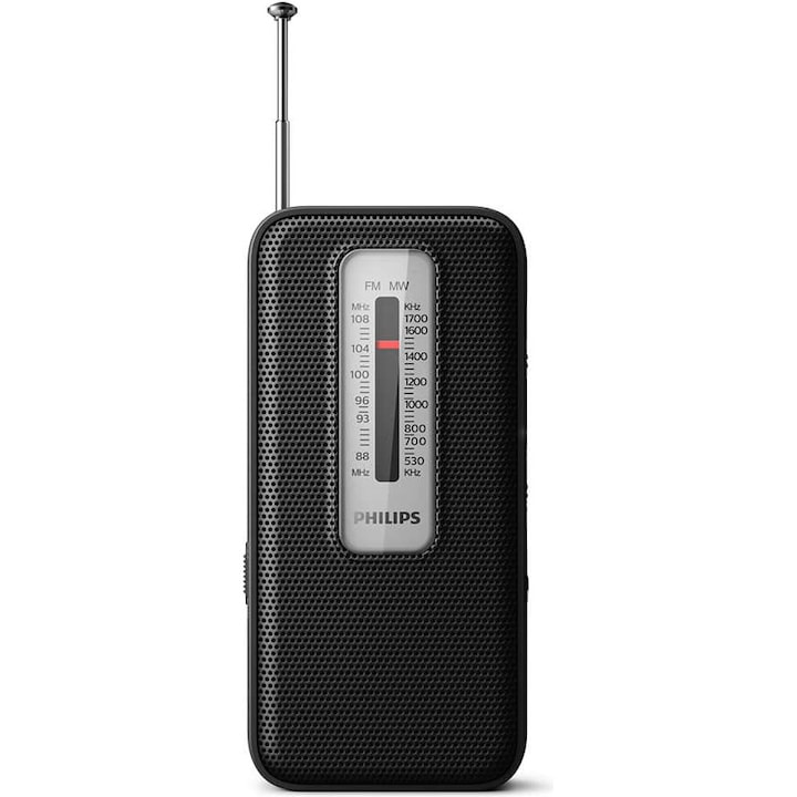 Портативно радио Philips TAR1506/12 FM/AM, Черен
