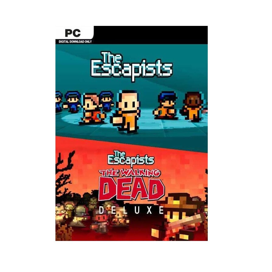 Joc The Escapists & The Escapists The Walking Dead Deluxe pentru PC (cod activare Steam)