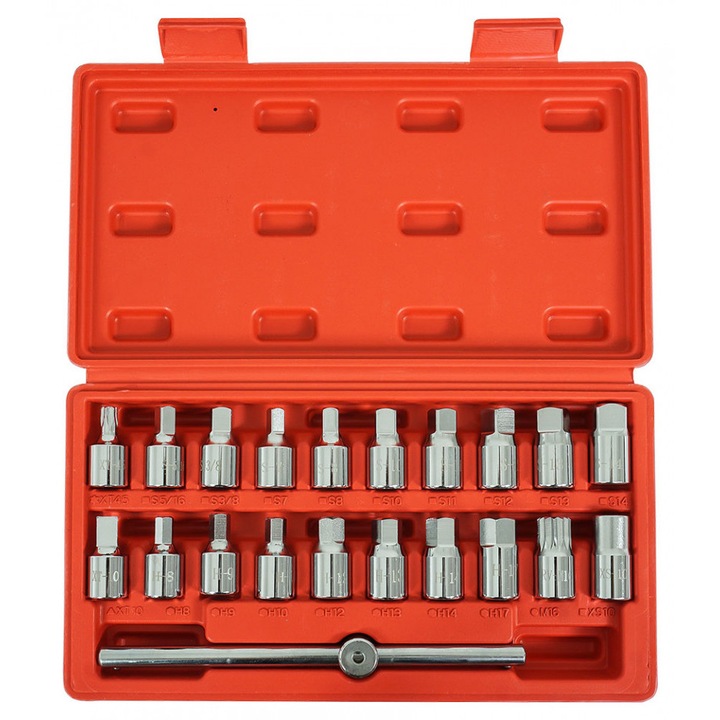 Set 21 chei speciale pentru busoane de ulei V86215 Verke