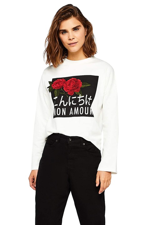 Bluza dama, Find, Bumbac, Alb, M