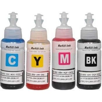 Set cerneala 4 culori compatibil T6641 negru,T6642 cyan,T6643 magenta,T6644 galben Epson L382 Set cerneala 4 culori compatibil T6641 negru,T6642 cyan,T6643 magenta,T6644 galben Epson L382